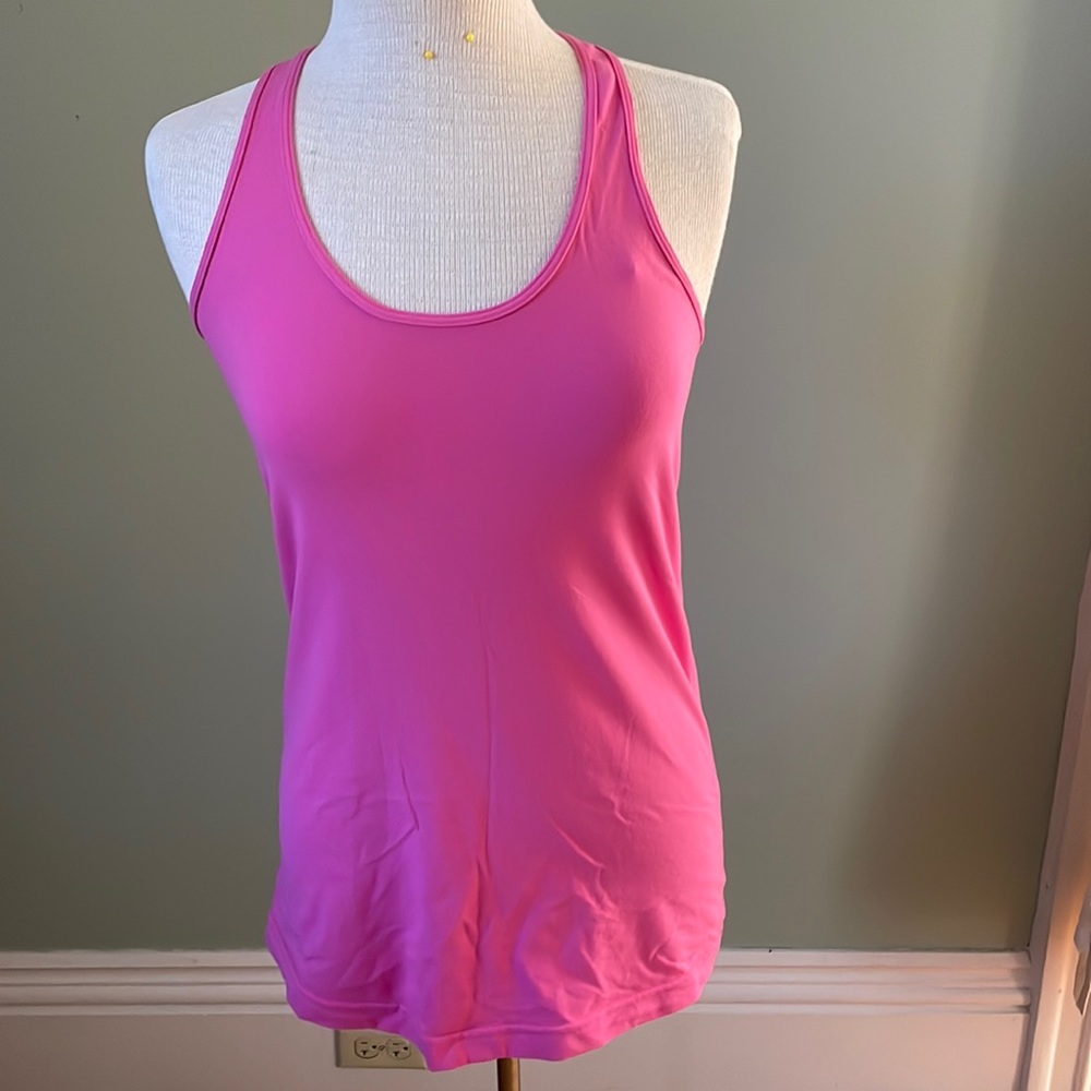 Lululemon tank top. Bubblegum pink. Size 10/12.